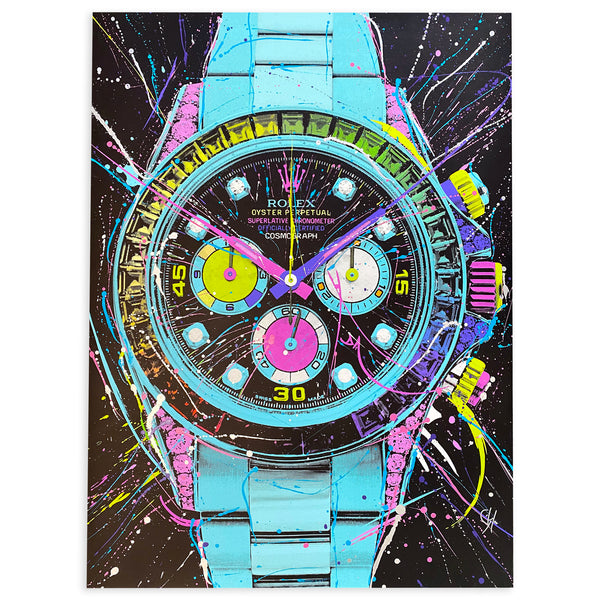 Rolex - Daytona Rainbow - Cyan