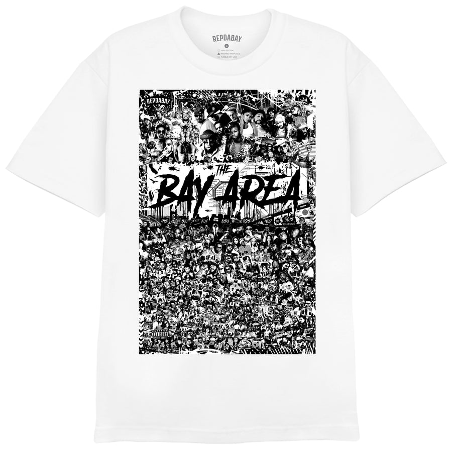 REPDABAY (Bay Area Poster 2025) - White