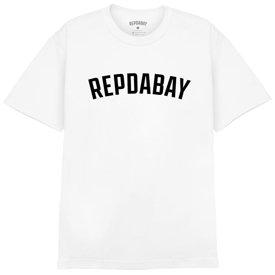 REPDABAY Logo - White Tee